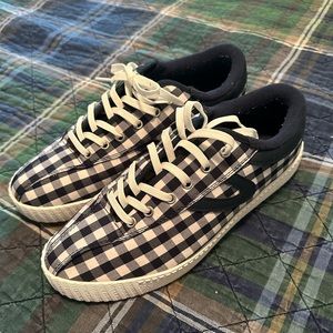 TRETORN DRAPER JAMES COLLAB | Navy gingham size 8 l